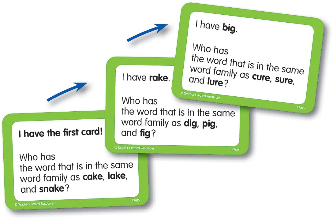 4 Pack Teacher Created Resources I Have Who Has Language Arts Games