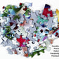 Vermont Christmas Company 1000 Piece Jigsaw Puzzle - Fully Interlocking, Randomly Shaped, 26 5/8" x 19 1/4", Puzzle Board, Model VC