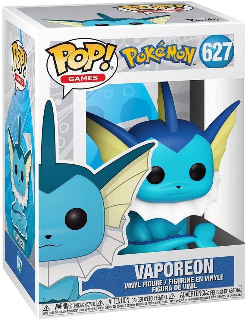 Funko Pop! Vaporeon Vinyl Figure - Multicolor, Standard Size, Model 50545