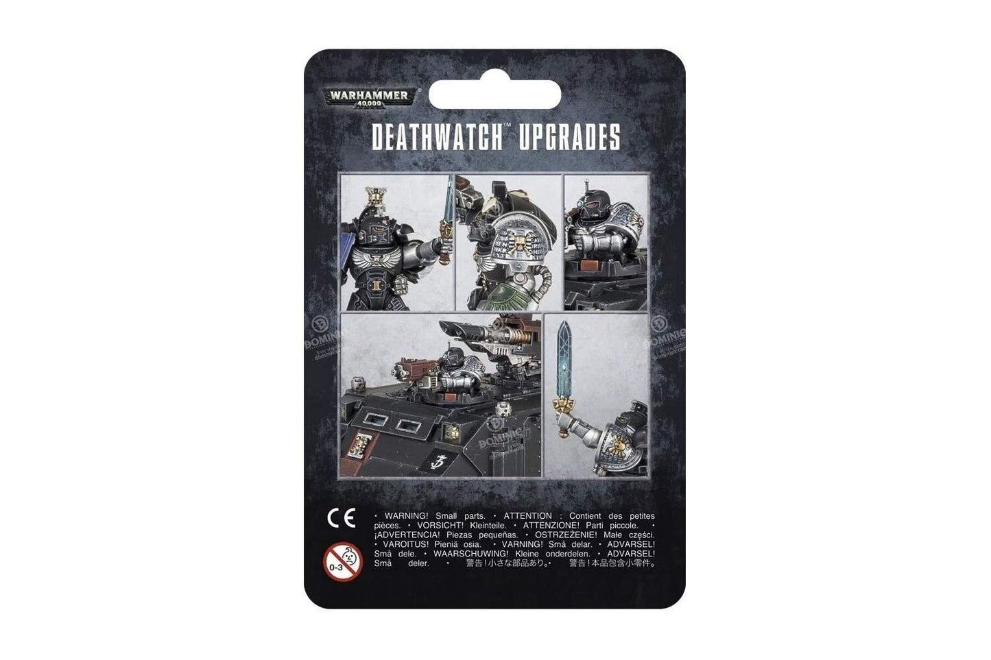 Games Workshop Warhammer 40K Deathwatch Upgrades - Plastic Miniatures, 3.74x5.47x0.39cm, White, Model 99070109001
