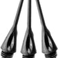 Viper Dart Accessory - Diamond 1/4" Thread Soft Tip Dart Points, Black, 1000 Pack, Model 37-1615-01, Plastic