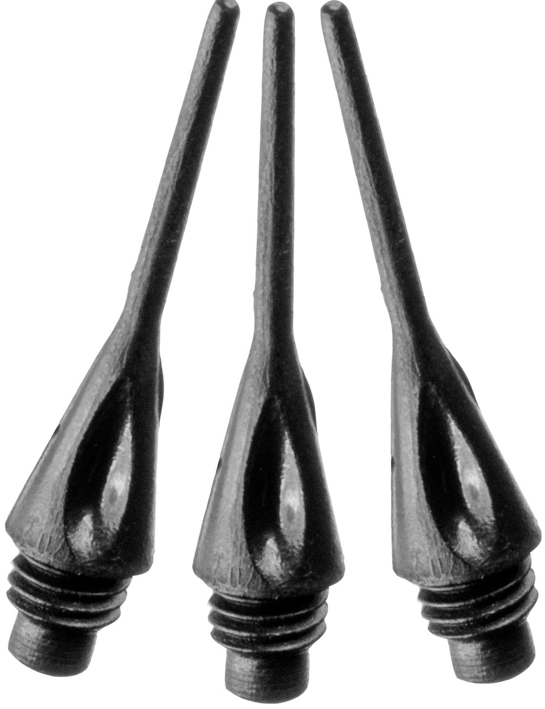Viper Dart Accessory - Diamond 1/4" Thread Soft Tip Dart Points, Black, 1000 Pack, Model 37-1615-01, Plastic
