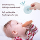 Mini Tudou 6 Pcs Baby Girl Toy Stacking & Nesting Toys, Soft Stacking Blocks Ring Stacker, Baby Sensory Teethers Toys W/Letter, Animal And Shape, Early Learning Toys For Babies Toddlers Kids 6 Months
