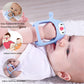 Smily Mia Breastfed Baby Pacifiers & Teething Toys, Silicone, 1 Count, Light Blue, Model M12030-1, for Infants 0-6 Months