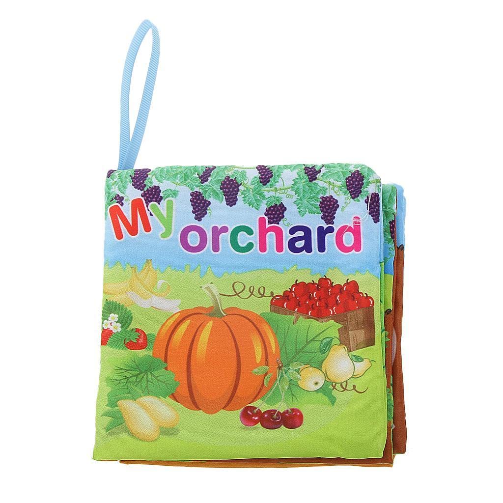 Myaddiction Baby Orchard Theme Cloth Cognize Book Kid Children Intelligence Development Toys | For | Developmental