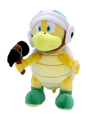 Sanei Super Mario All Star Collection Ac37 Hammer Bros Stuffed Plush, 8.5''