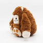 Okidg 5.9Inch Bigfoot Plush Toy Adorable Big Foot Plushie Cute Monster Stuffed Animal Doll (5.9Inch, Brown)