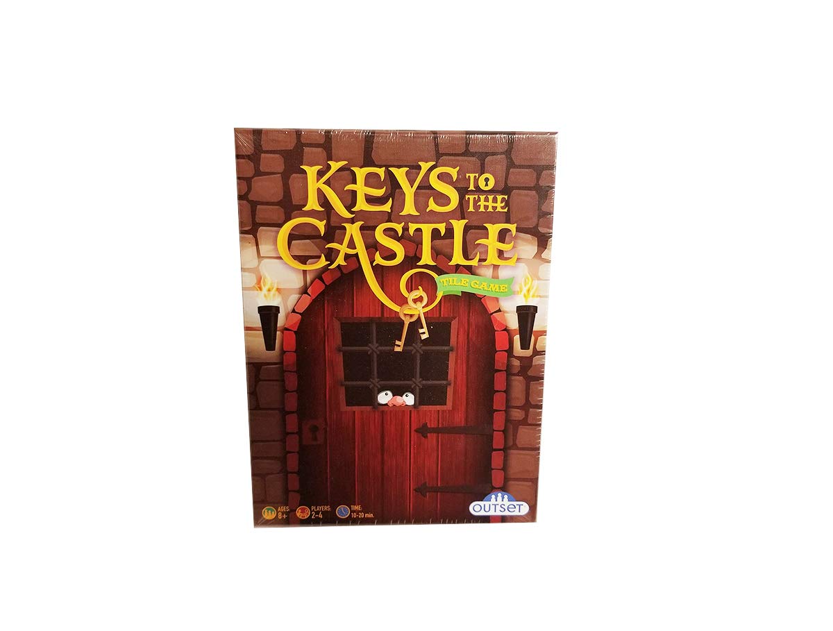 Castle Key Riddle Outset Media Keys to the Castle Board Game for 2-6 Players, Medium ...