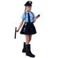 Pgond Police Officer Girls Unform Party Costume(7-9 Years)