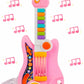 Kids Guitar, Perkidern Kids Electric Guitar Toy Toddler Guitar With Piano Mode Baby Guitar Children Guitar With Strap And Lights