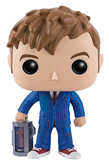 Funko Pop Television: Doctor Who - 10Th Doctor With Hand Action Figure