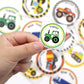 Truck Stickers for Kids 500PCS Perforated Roll Construction Sticker Car Home Family Birthday Party