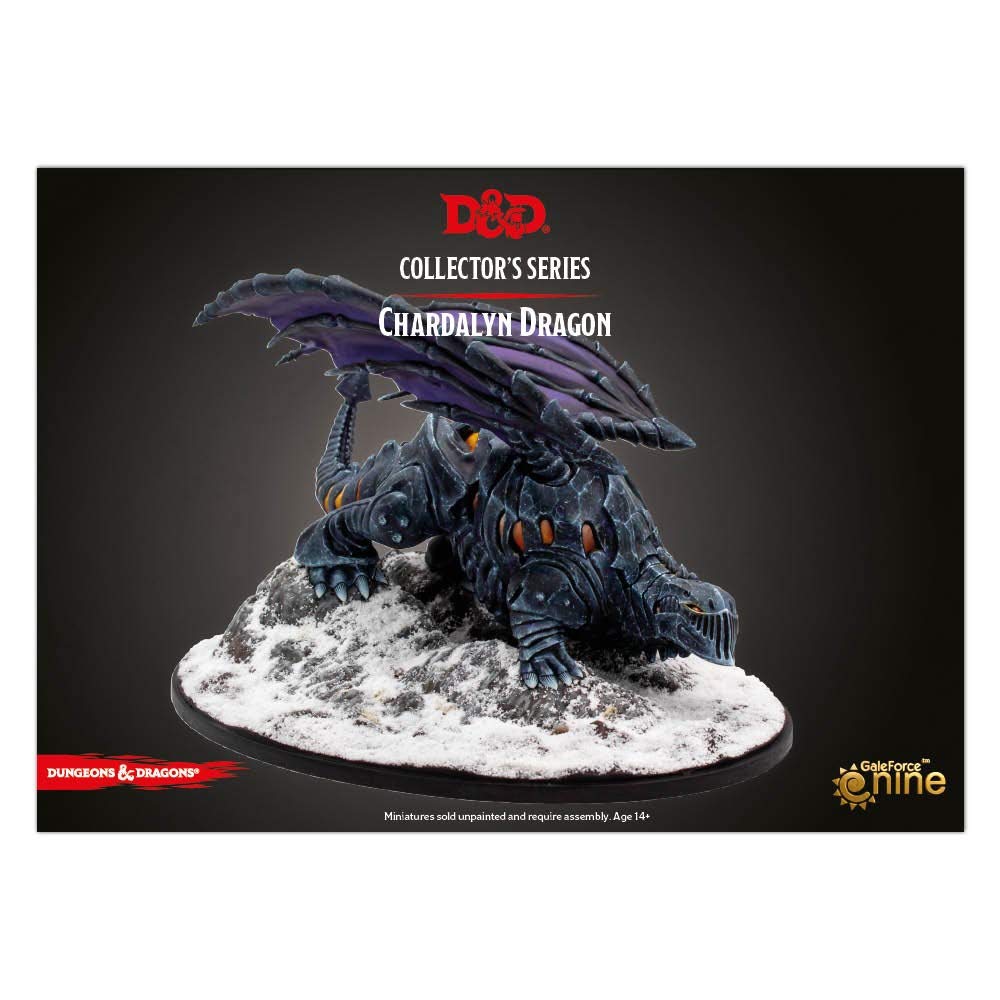 Gale Force Nine Chardalyn Dragon Miniature - Small Multi-Color Plastic Model GF971126