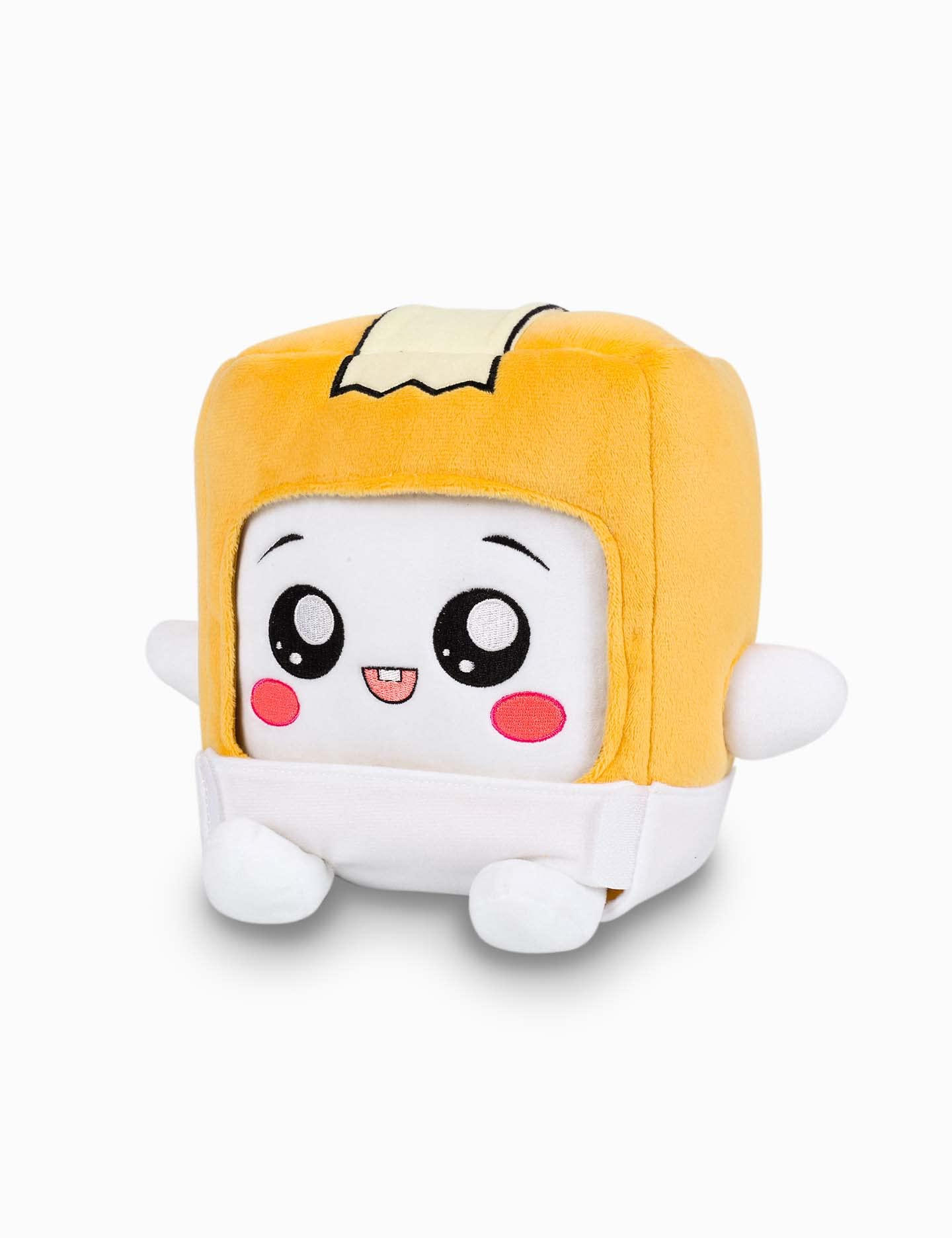 LankyBox Baby Boxy Plush Toy - Cute 6.4" Yellow Stuffed Plushie - Official Merch - Soft Plush for Kids - Model JLKB26PLU1