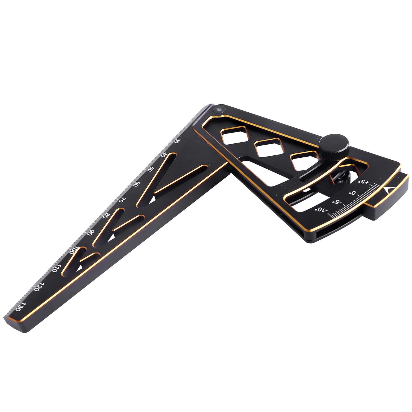 Hobbyfire Aluminum Metal RC Car Camber Gauge Height Gauge Wheel Wrench for 1/8 1/10 Scale RC Truck Buggy On Road Touring Racing