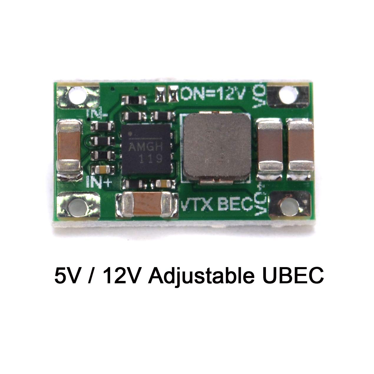 FPVKing FPV UBEC Micro 5V 3A / 12V 2A UBEC Adjustable BEC UBEC 2-6S for Quadcopter RC Drone(3PCS)