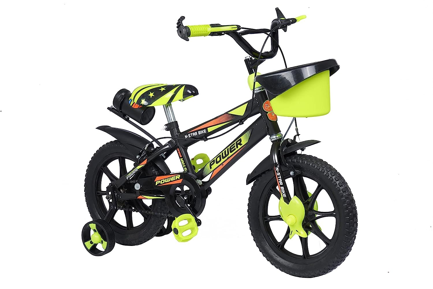 Norman Jr Bmx Collection - Bike For Boys And Girls, Kids Bicycle 14 Inch With Training Wheels For Ages 3-7 Years Old, Toddler B