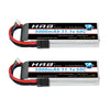 HRB 2PCS 11.1V 5000mAh 3S 50C-100C LiPo Battery TR Compatible with RC Cars Models Helicopter Airplane Quadcopter Truck Boat