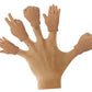Thegag Finger-Hands Rock Paper Scissors Game Set Of 6 Hands 2 Of Each Tiny-Finger-Hand Realistic Feeling Soft Finger Puppets-Mini-Gag-Gift Stocking-Stuffer Really-Weird-Stuff