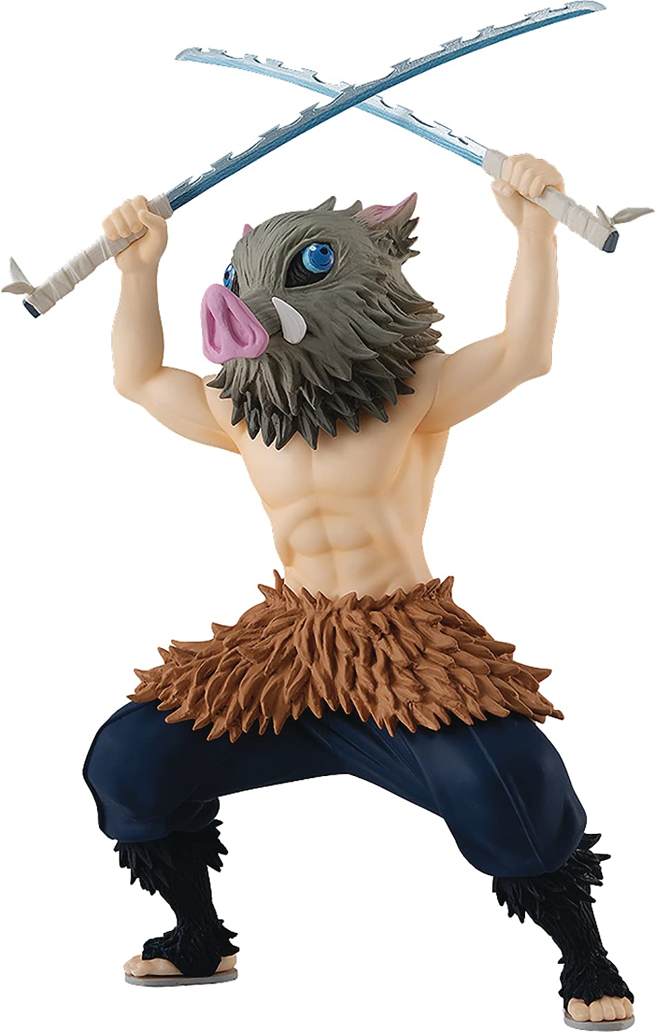 Good Smile Company Inosuke Hashibira PVC Figure, Multicolor, Model G94339, from Demon Slayer: Kimetsu no Yaiba