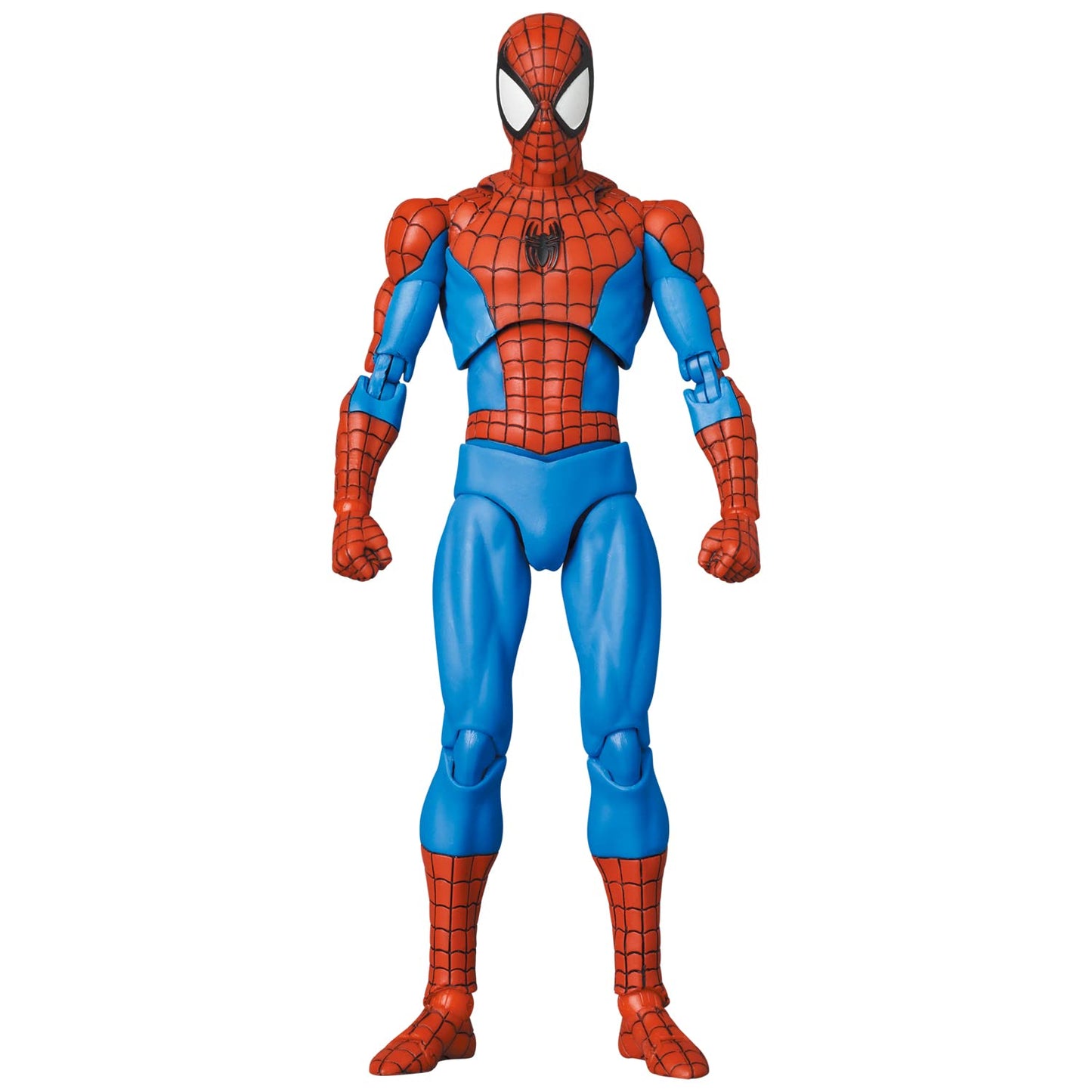 メディコム・トイ(Medicom Toy) Mafex No.185 Spider-Man Spider-Man (Classic Costume Ver.) Total Height Approx. 6.1 Inches (155 Mm), Non-Scale, Pre-Painted Action Figure