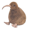 TAMMYFLYFLY Plush Kiwi Bird Soft Toy - 30cm Brown Stuffed Animal