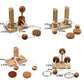 Brain Teaser Puzzle Wooden Threading Rope Loop Puzzle Luban Lock Brain Teaser Game mature-themed Kids Toy Puzzles for mature-themeds (4)