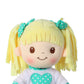 Linzy Toys, 16' Little Sweet Hearts Interactive Soft Plush Rag Doll, Embroidered Face & Removable Clothes, Educational Doll, Muñecas De Trapo Para Niña,Turquoise,90961-Turquoise