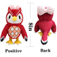 Ycixri Animal Crossing New Leaf Plush Toy Suitable For Collection, Animal Crossing: New Horizons Stuffed Owlette Doll Toy For Boy Girl Christmas Halloween Birthday Gift, 8“ (Celeste)
