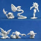 Reaper 77196: Familiars 2 (6) Dark Heaven Bones Plastic Miniatures