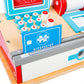 Bigjigs Toys Wooden Shop Till With Scanner - Pretend Play