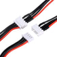 Injora Jst-Xh 10 Pcs 3S Balance Lead Extension, Lipo Battery Charger Extension Cable, Balance Plug Extension Lead Wire, 200 Mm 2