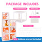 Pabues Baby Boxes For Baby Shower White Clear Balloon Box Blocks Gender Reveal Decorations And Birthday Party (7 Pcs Balloon Box