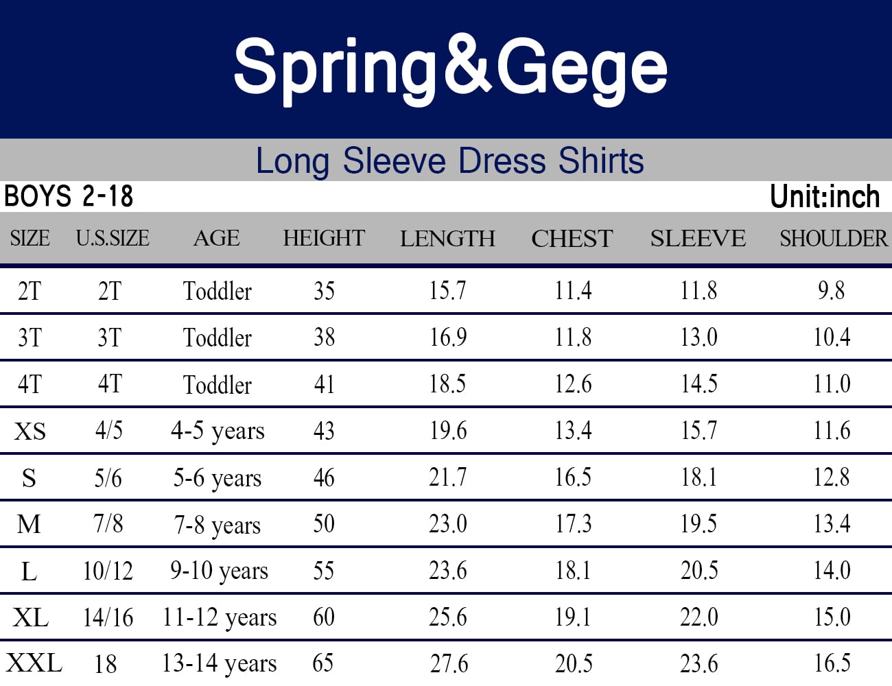 Springgege Boys Long Sleeve Dress Shirts Formal Uniform Woven Solid, Aqua, 9-10 Years