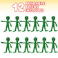 Artcreativity Bendable Alien Figures, (Set Of 12) Flexible Men, Birthday Party Favors For Boys And Girls, Stress Relief Fidget Toys For Kids And Adults, Goody Bag Stuffers, Piñata Fillers