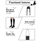 Lzh Kid Black Halloween Costume Dress For Girl, Little Kid Cosplay Princess Halloween Outfit With Wig Bag Earrings Socks