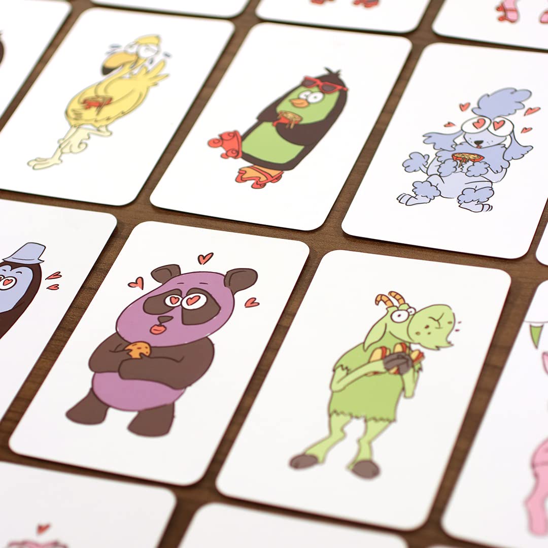 Usaopoly Mish Match | Fast Paced Party Game For 2-8 Players | Ages 8+ | Card Game For Family Night Fun