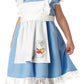 California Costumes Lil' Alice In Wonderland Child Costume (Ages 4-6), Blue/White