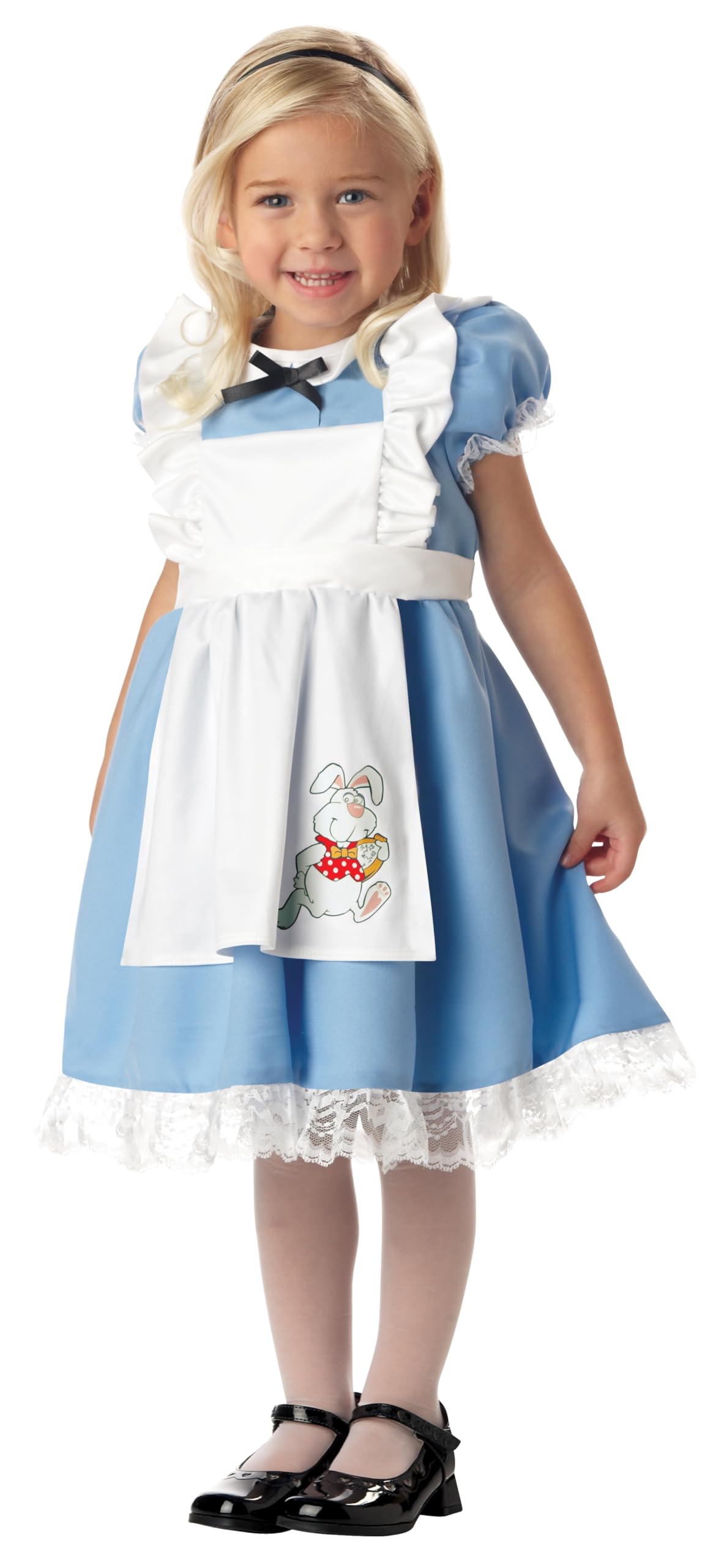 California Costumes Lil' Alice In Wonderland Child Costume (Ages 4-6), Blue/White