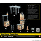Star Wars Shatterpoint High Ground Terrain Pack - Elevate Your Battles With Iconic Terrain! Tabletop Miniatures Game, Ages 14+,