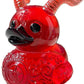 Jabubeagup Unique Rubber Duck, 3 Inch Gothic Satanic Duck, Cyberpunk Resin Punk Ducks, Funny Duck Toys, For Kids Or Friends, Col