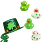 St. Patrick's Rubber Duck Toy Duckies Shamrock designfor Kids, Bath Birthday Gifts Baby Showers Summer Beach and Pool Activity,