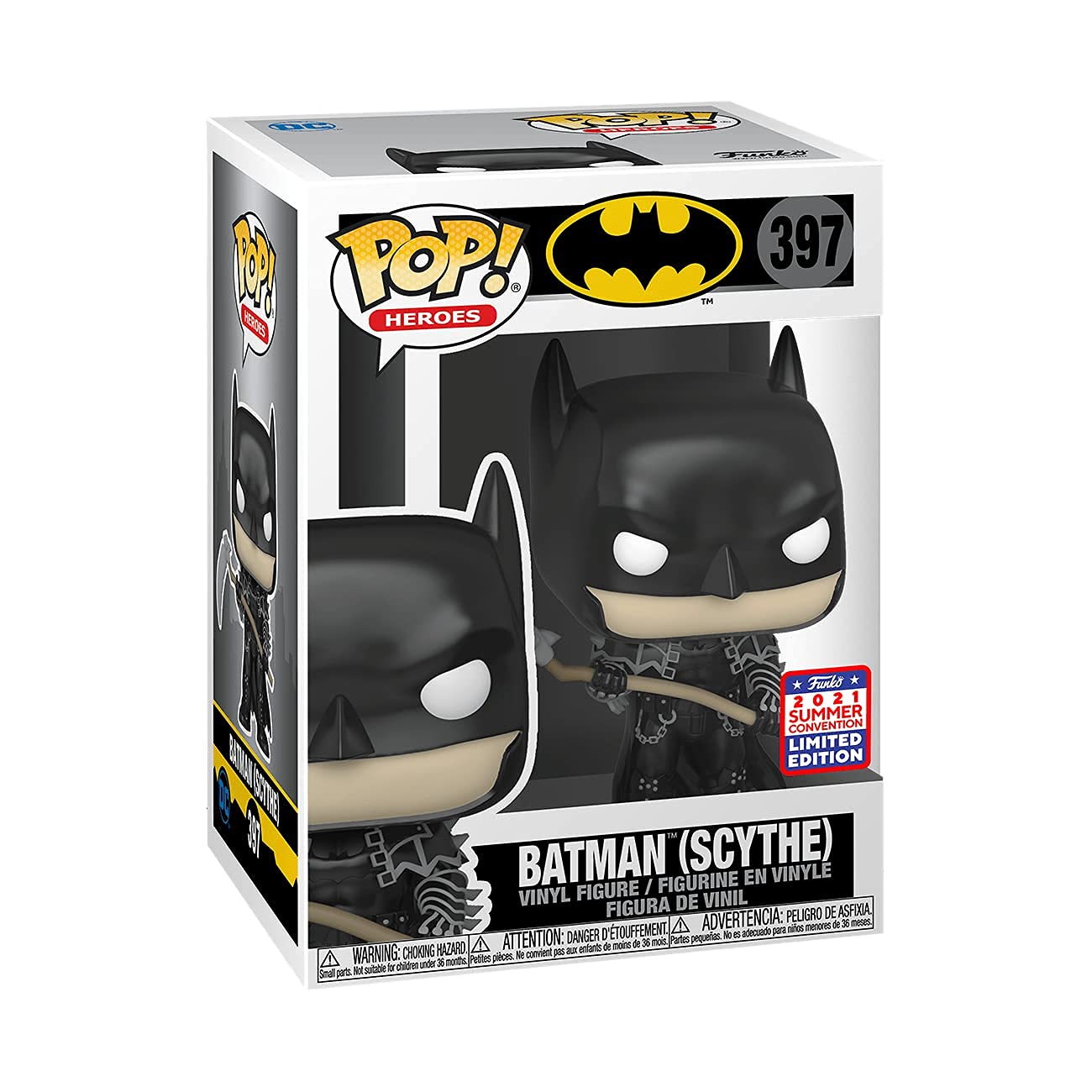 Funko Batman With Scythe Pop Vinyl Figure, Black