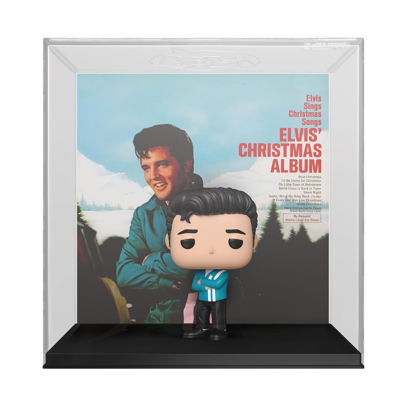 Funko POP! Albums Elvis Presley Xmas Vinyl Figure - Collectible Music Gift - Model 65621 - Multicolor for Kids & Adults