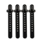 Shaluoman RC Aluminum Body Post Mounts for AXIAL 1:10 SCX10 Upgrade Parts Black Pack of 4