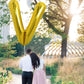 Toniful 40 Inch Large Gold Letter V Balloons Helium Balloons,Foil Mylar Big Balloons For Birthday Party Anniversary Supplies Dec