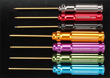 Integy RC Model Hop-ups C22346 Wrench Set Ti-Nitride Allen Hex, 7pcs