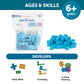 Learning Resources Plastic Base Ten Units, Blue