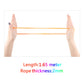 Poen 10 Pieces Cats Cradle String Finger Game String Cats Cradle String Game Book Toy Supplies, 65 Inch Long, 10 Colors