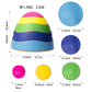 Party Club Of America 5Pcs Stepping Stones For Kids, Plastic Balance Non-Slip Jumping Stones For Kids And Family, Coordination Game Toys